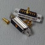 11W1 D-SUB Coaxial Connectors (RF) Female & Male Solder Type